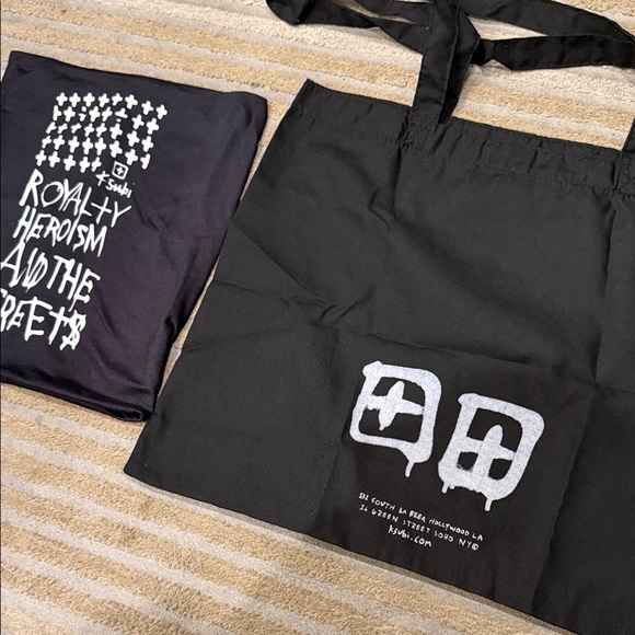 Ksubi Face Mask Black and White Graphic - Picture 6 of 6